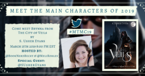 #MTMC19 Chat: The City of Veils by S. Usher Evans