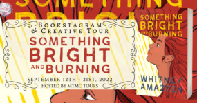 Bookstagram & Creative Tour Sign Ups: Something Bright and Burning by Whitney Amazeen **NOW CLOSED**